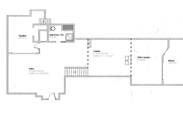 Appartement à vendre    2 pièces • 79 m2 Grasse