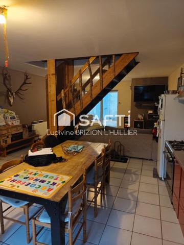 Maison 2 chambres, cuisine ouverte sur séjour