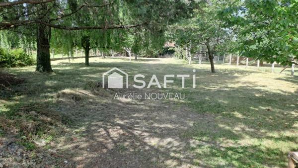 Maison de plan-pied + T2, piscine, terrasses, investissement possible