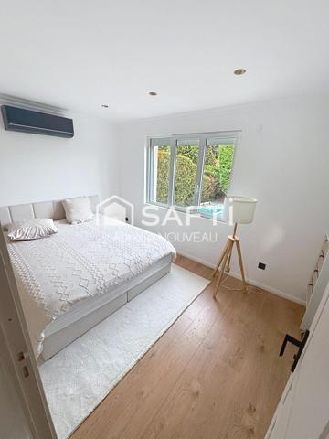 Maison de plan-pied + T2, piscine, terrasses, investissement possible