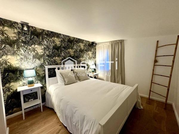 Maison de plan-pied + T2, piscine, terrasses, investissement possible