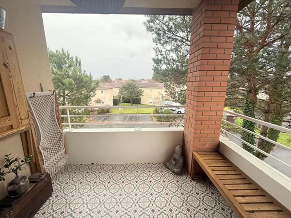 A vendre charmant appartement T3 rénové avec balcon