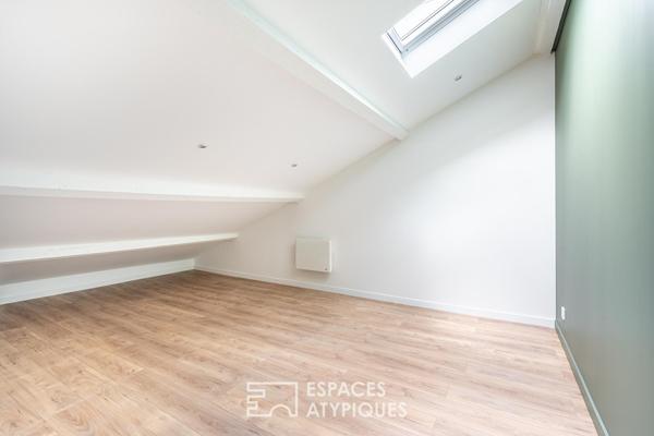 Duplex rénové à Lyon 8e.