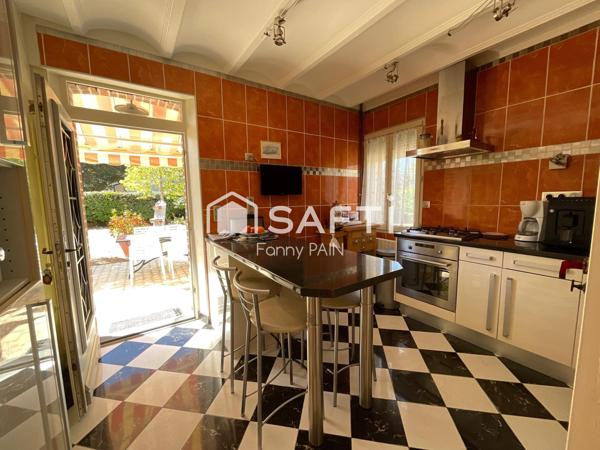 Charmante longère de 1900 avec garage et terrain clos sans vi-à-vis