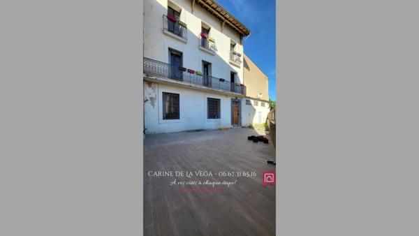 BÉZIERS ? Immeuble avec 3 T2, terrasse et balcons ? Fort potentiel locatif