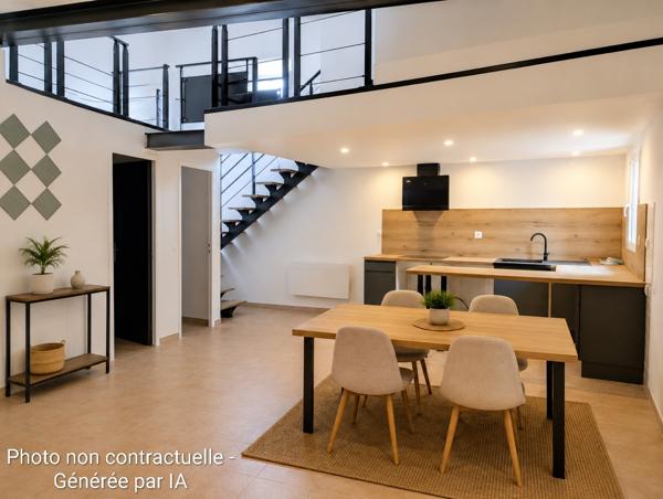 Appartement T2 en duplex - Manosque - Réf. 488
