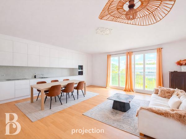 Boulogne-Billancourt (92100) Boulogne en lisière de Paris 16e - Bel appartement très lumineux avec vue dégagée