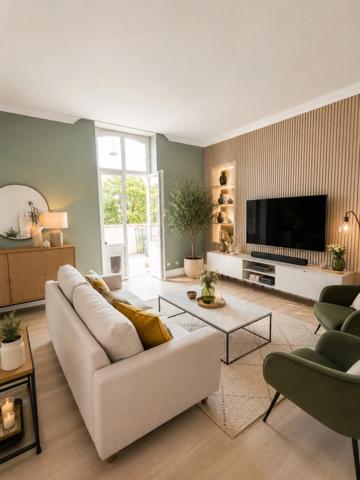 "Appartement 91 m² avec Terrasse exceptionnelle de 150 m² – " Une Maison dans le Ciel " - Plein Centre Nevers