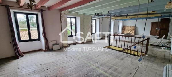 Maison 313m², gros potentiel, 1725m² de terrain.