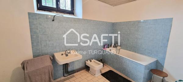 Maison 313m², gros potentiel, 1725m² de terrain.