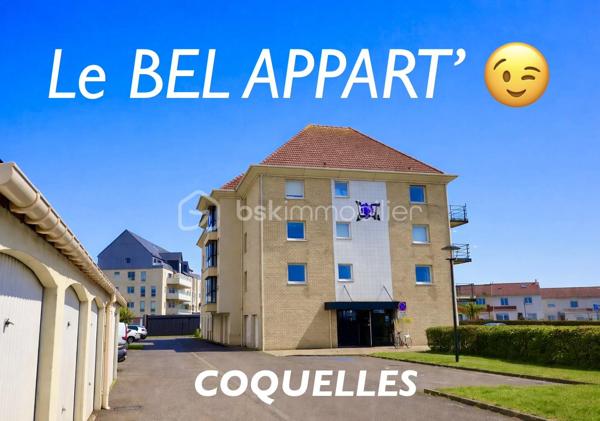 VOUS CHERCHIEZ L'APPARTEMENT 2 CHAMBRES avec GARAGE, 2 PLACES DE PARKING, PROCHE DES SPOTS de la CÔTE D'OPALE !
Situé à COQUELLES, il est à 6 min de SANGATTE, 15 min de WISSANT, et 20 mn d'AUDINGHEN...
Il saura PARFAIRE au STOCKAGE de VOTRE MATERIEL de KITE-SURF, CANOE, PLANCHES, RANDONNEES...
Ses 2 places de PARKING, vous permettront de GARER votre voiture et votre camionnette, et son local à vélos abritera vos " BICLOUS ".

C'est en 2004 qu'il a élu domicile rue de Bergnieulles, proche de l'ensemble des COMMERCES et COMMODITES, de la GARE TGV de FRETHUN, et des AXES RAPIDES A16.

Il est situé au 2 eme étage d'une copropriété de SEULEMENT 25 LOTS.
Les COMMUNS sont PRESTIGIEUX ( parfaitement entretenu ), et vous bénéficierez d'un ASCENSEUR, pour parfaire à votre confort d'accessibilité.

Sa PORTE s'ouvre sur son HALL/COULOIR ( avec PENDERIE ), qui vous guide vers son ESPACE NUIT, vous proposant une SALLE de BAINS, 2 CHAMBRES ( dont une SUITE avec PLACARD intégré et SALLE D'EAU ), et un WC Indépendant.
Il vous dirige ensuite, vers sa CUISINE ( entièrement équipée, avec cellier de rangement ), et son SALON / SEJOUR avec BALCON parfaitement exposé. 
Ces 3 pièces vous offre une BELLE VUE PANORAMIQUE, et sont baignées d'une très belle luminosité.
Une ouverture en OPENSPACE ( Salon, séjour, cuisine ) est tout à fait possible !

LES SURFACES :
Il mesure 82 m2 habitables + BALCON + GARAGE + 2 PLACES de PARKING.
Salon/Séjour 31 m2, Cuisine 12 m2, Salle de bains 4 m2, Chambre 10 m2, et Suite 17 m2

Ses ASPECTS TECHNIQUES :
Pour votre sécurité, les accès sont sécurisés par BADGE, INTERPHONE, DIGICODE.
Les MENUISERIES sont en PVC DOUBLE-VITRAGE + VOLETS ROULANTS.
Le CHAUFFAGE est INDIVIDUEL par convecteur électrique.
L'EAU-CHAUDE est produite par Ballon électrique.
Les SOLS sont sur DALLE BETON, CARRELAGE et PARQUETS.
Le BALCON est parfaitement exposé SUD
Des placards sont présents dans différentes pièces de l'appartement, et permettent d'aménager les espaces pour vos différents rangements.
Il est situé au DEUXIEME étage ( sur 3 ) avec ASCENSEUR.

Les NOTIONS ECONOMIQUES :
Il est actuellement loué, pour une période d'encore 2 ans ( mais la locataire accepterait un départ anticipé ). 
Le loyer est de 953 euros ( dont charges 66 /mois )...Juste le temps de patienter un peu, avant d'y habiter.
La taxe foncière est de seulement 854 euros.
Les charges générales communes de 84 /mois.
Les consommations électrique et eau sont individuelles, PAS de TRAVAUX prévus.

Pour VOTRE RESIDENCE SECONDAIRE, FUTURE RETRAITE, INVESTISSEMENT LOCATIF, ou en PATRIMOINE FONCIER, le SECTEUR est IDEAL, l'accès est sécurisé, la SURFACE est TRES CONFORTABLE, la VUE est dégagée, vous disposez d'un BALCON, d'un GARAGE, de 2 PLACES de PARKING, d'un local à vélos, d'un ASCENSEUR, et de TOUTES LES COMMODITES à proximité...QUE VOUS FAUT-IL DE PLUS ?

Pour parfaire et satisfaire votre curiosité, je dispose de 2 VIDEOS, que je suis en mesure de vous envoyer sur WhatsApp.

Vous souhaitez qu'il participe à l'épanouissement de votre famille, ou qu'il devienne votre résidence secondaire ?
Il faut juste m'appeler...Gilles O6 3O 89 OO O8, créateur d'émotions, de belles rencontres, et de bonnes sensations immobilières.

Pour des acquéreurs potentiels qualifiés, nous sommes en recherche de biens immobiliers à vendre, sur l'ensemble des Hauts de France.
N'hésitez pas à nous consulter pour la vente d'une maison, d'un appartement, d'un immeuble locatif, d'un fonds de commerce...Nous pourrons vous OFFRIR votre ESTIMATION, et vous présenter les particularités de nos actions commerciales, qui transforment nos ventes en de très belles réussites immobilières.