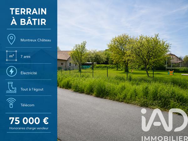 Terrain à vendre 704 m² Montreux-Château
