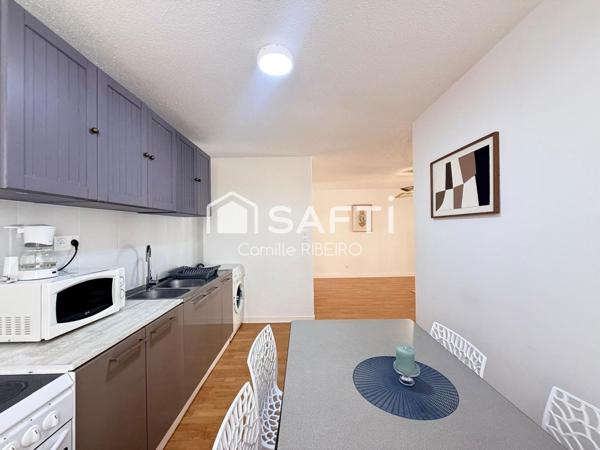 BANYULS-SUR-MER T3, ENTIEREMENT RENOVE, BALCON VUE MER LATERALE