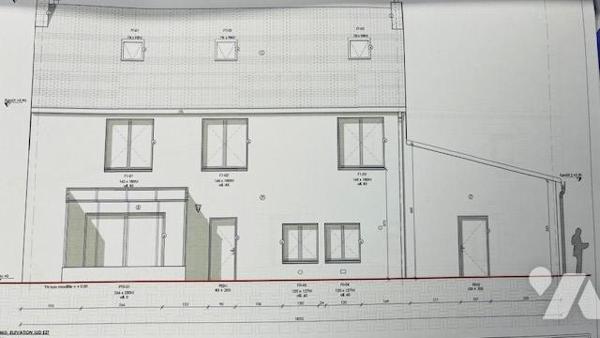 A VENDRE BAUD Terrain à bâtir de 1180 m²