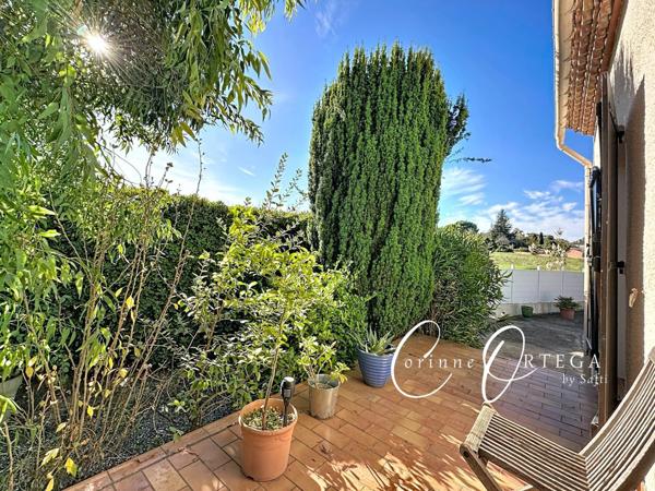 Villa plain pied 3 chambres Jardin vegetalisé et garage