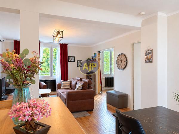 Appartement à vendre Nantes - 4 pièces, 75m² avec 2 chambre(s) à 227 900€ - AJP Immobilier Nantes Jouzel