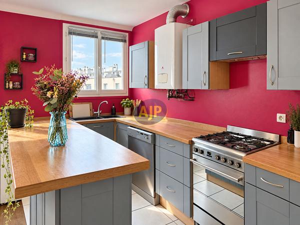 Appartement à vendre Nantes - 4 pièces, 75m² avec 2 chambre(s) à 227 900€ - AJP Immobilier Nantes Jouzel