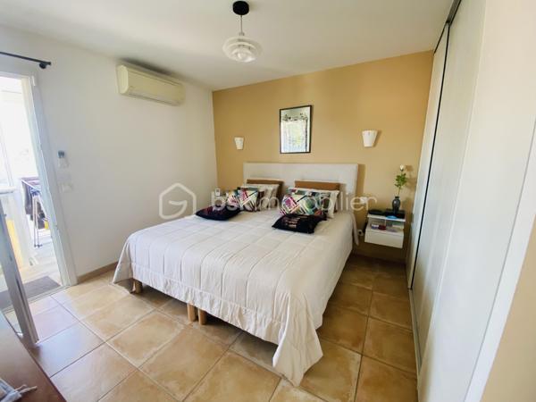 EXCLUSIVITE NEO VIAGER ET BSK IMMOBILIER

Opportunité d'investissement au Beausset, dans un environnement calme et recherché offrant confort, luminosité et qualité de vie.

Appartement de 120 m2, situé au premier étage d'une petite copropriété récente de 3 lots (construction 2012), parfaitement entretenue, à seulement quelques minutes à pied du centre-ville et de toute les commodités : écoles, commerces, transports et axes routiers.

Conditions financières :

VIAGER occupé sur deux têtes ( Homme 82 ans - Femme 75 ans)
Valeur vénale du bien :  515 000 euros 
Bouquet : 118 000 euros
Rente mensuelle : 696 euros

En viager occupé, vous achetez ce bien avec une remise immédiate de 51 % sur la valeur du bien et sur les frais de notaire.

Le bien est vendu en viager occupé par un homme de 82 ans et une femme de 75 ans qui continueront à vivre chez eux toute leur vie durant ou jusqu'à leur départ anticipé.
L'acquéreur devient propriétaire le jour de la vente en payant le bouquet et il s’engage à verser la rente aux vendeurs qui conservent un Droit d'Usage et d'Habitation (DUH) toute leur vie durant. 

La rente sera indexée chaque année pour suivre l'évolution de l'indice de référence des loyers (IRL). En cas de libération anticipée, l'acquéreur continue à verser une rente qui sera majorée mais il récupère la pleine jouissance du bien : il peut y habiter, le mettre en location ou le revendre  

L'achat en viager occupé est un investissement solidaire intergénérationnel qui permet aux seniors de vieillir confortablement à domicile et de réaliser leurs projets.
 
La taxe foncière et les grosses réparations sont à la charge de l'acquéreur.
Montant taxe foncière hors TEOM : 1 351 euros

Ce bel appartement se compose d'un hall d'entrée, d'une cuisine ouverte sur le grand salon / séjour de 44 m2 avec terrasses de 29 m2, de 3 chambres spacieuses dont 2 avec placards, un dressing, une salle d'eau et un wc indépendant.

Un ascenseur privatif, 1 local vélo, une aire de stationnement prévue pour 3 véhicules viennent compléter ce bien. Des places supplémentaires sont possibles dans l'impasse.

Son exposition Sud-Ouest offre une belle luminosité tout au long de la journée.

Un bien de qualité offrant un fort potentiel patrimonial dans le cadre d'un investissement en viager occupé.

A découvrir sans tarder.