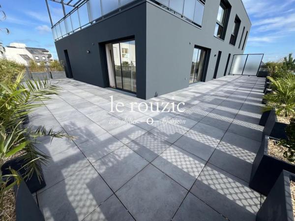 VANNES OUEST – MAGNIFIQUE T4 AVEC TERRASSE DE 105 M²