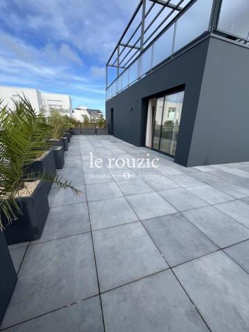 VANNES OUEST – MAGNIFIQUE T4 AVEC TERRASSE DE 105 M²