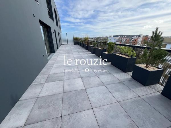 VANNES OUEST – MAGNIFIQUE T4 AVEC TERRASSE DE 105 M²