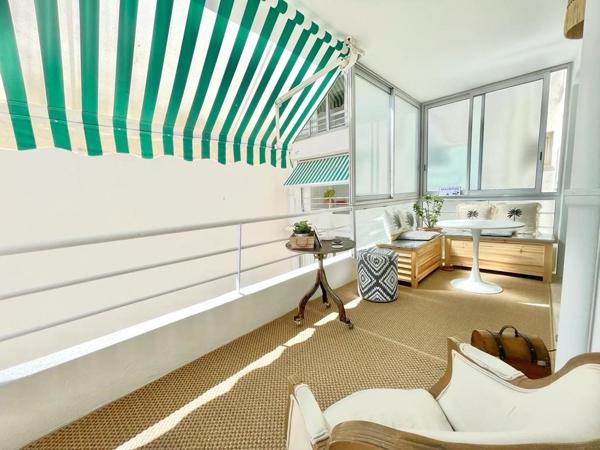 APPARTEMENT CANNES POINTE CROISETTE AVEC TERRASSE