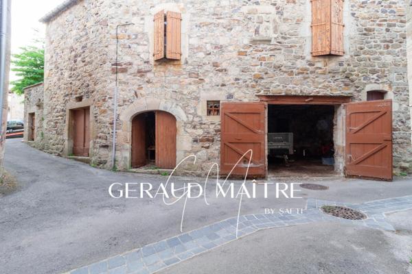 maison de village de 2 appartements avec terrain non-attenant