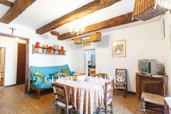 maison de village de 2 appartements avec terrain non-attenant