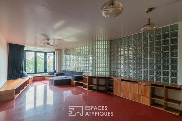 Appartement d’architecte avec vue sur les buttes-chaumont