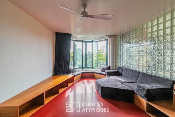 Appartement d’architecte avec vue sur les buttes-chaumont