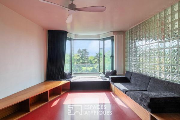 Appartement d’architecte avec vue sur les buttes-chaumont