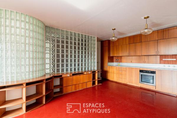 Appartement d’architecte avec vue sur les buttes-chaumont