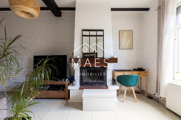 WAMBRECHIES – Maison de 142 m2 avec 4 chambres, terrasse et jardin