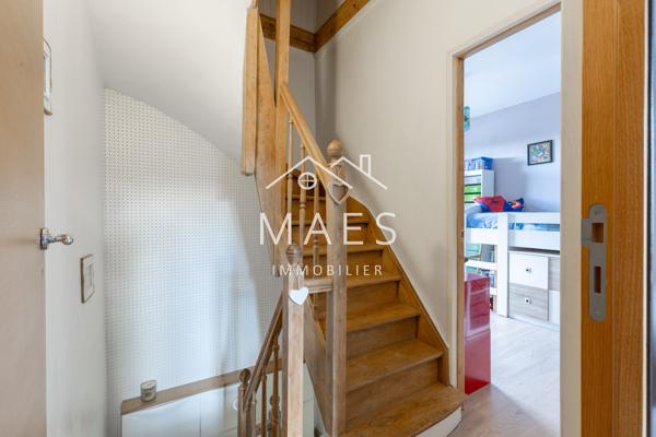 WAMBRECHIES – Maison de 142 m2 avec 4 chambres, terrasse et jardin