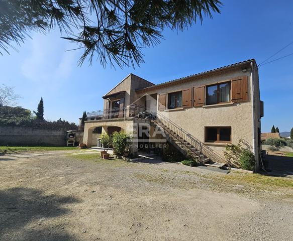 A VENDRE - LANÇON PROVENCE - Maison T6 avec 4 Chambres - sous-sol total - Jardin piscinable