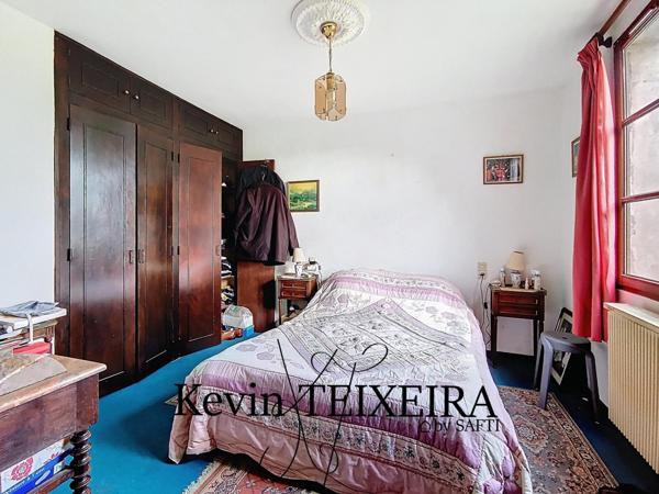 Grande maison en campagne avec 4 chambres.