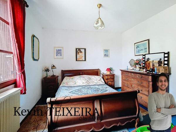 Grande maison en campagne avec 4 chambres.