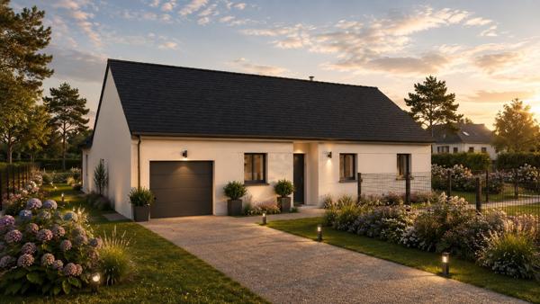Terrain + Maison à vendre 5 pièces - 108 m²