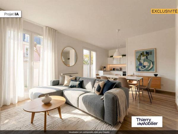 Appartement 2 pièces - 44200 Nantes -  Île de Nantes