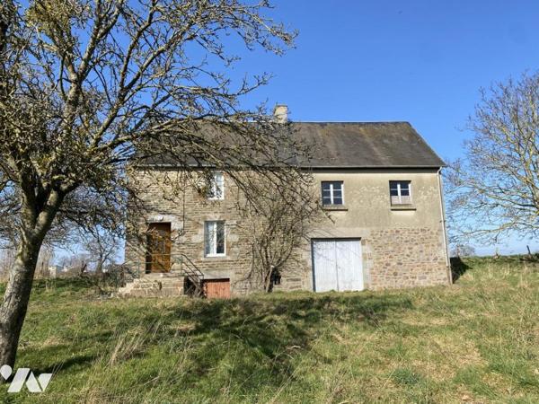 MAISON EN PIERRES AVEC GARAGE ET BATIMENT SUR TERRAIN DE 4.600 m²