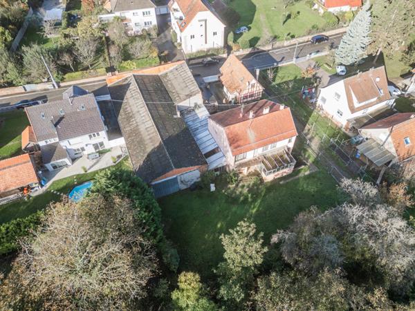 Ittenheim (67117) À vendre – Terrain constructible de 1 480 m² avec bâtiments existants – 16 rue de la Garance, Ittenheim