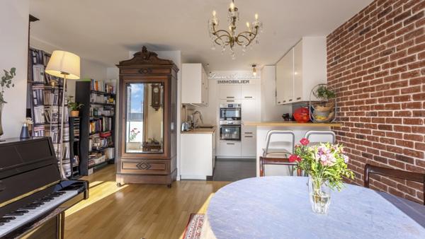 Rare à Colombes : 5 pièces avec terrasse sud