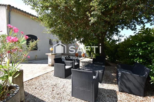 VENTABREN – Maison 126 m² – 5 300 m² de terrain – Piscine – Calme absolu