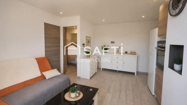 Appartement T2 rénové avec balcon