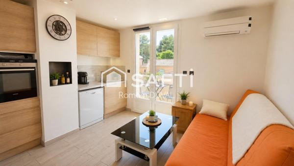Appartement T2 rénové avec balcon