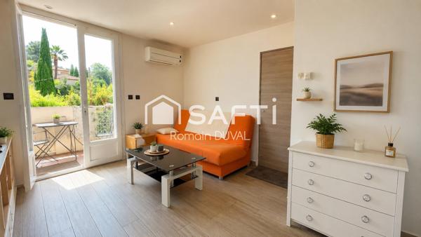 Appartement T2 rénové avec balcon