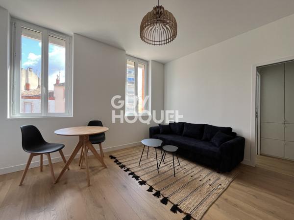 APPARTEMENT T1bis - 27,77 m² - MINIMES - REFAIT A NEUF - CLIMATISÉ