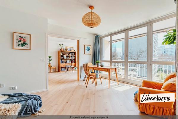 Appartement T3 de 67m² + balcon | Condorcet | Villeurbanne