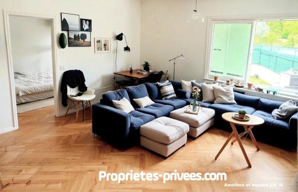 Appartement Villeneuve Loubet 2 pièce(s) 48m2 , jardins 141m2, 2 parkings