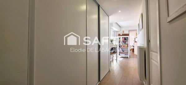 CENTRE CANNES 3 PIECES 95 M2 DERNIER ETAGE VUE MER